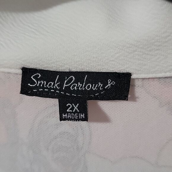 Unique Vintage Rooster Print Mini Dress - Picture 7 of 8